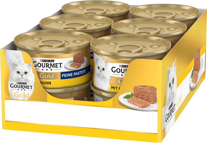 Produktbild Gourmet Gold Mousse Huhn Dose 85 g (Adult, 1 Stk., 85 g)