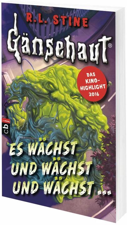 Actual product image Gänsehaut - Es wächst und wächst und wächst (German, R.L. Stine., 2016)