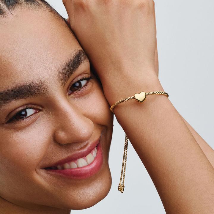 Immagine prodotto Pandora Charm a forma di cuore Be Love (Placcato oro 14K)