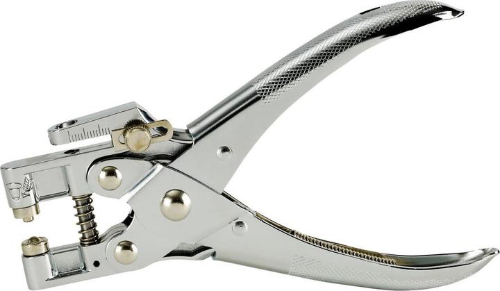 Actual product image Rexel CHM 950 chrome hole punch