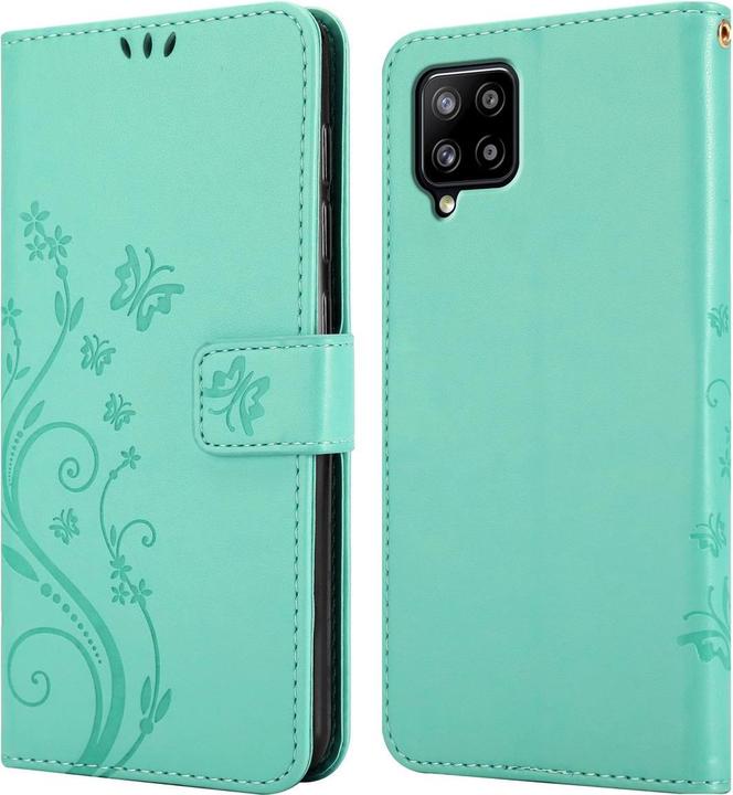 Produktbild Cadorabo Flower Book Cover (Samsung Galaxy M42 5G, Samsung Galaxy A42 5G)