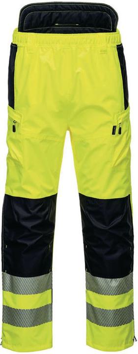 Produktbild Portwest Warnschutz Regenhose PW342, Klasse 2, gelb/schwarz, Grösse XL (XL)
