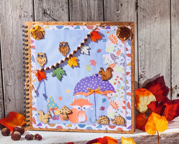Actual product image VBS Ring binder album, 30.5 x 30.5 cm, 30 sheets, 190 gsm