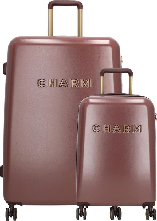 Actual product image Charm London Nice Travel Luggage set - 2 -piece - TSA Slot - Bordeaux Red (95 l, L (90 - 115l))