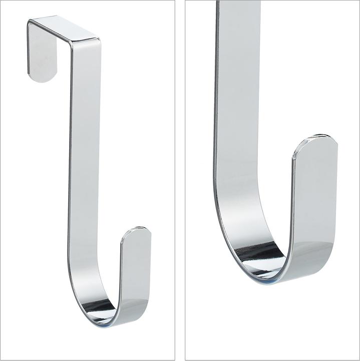 Actual product image Relaxdays Door Hook Set of 5, For Clothes