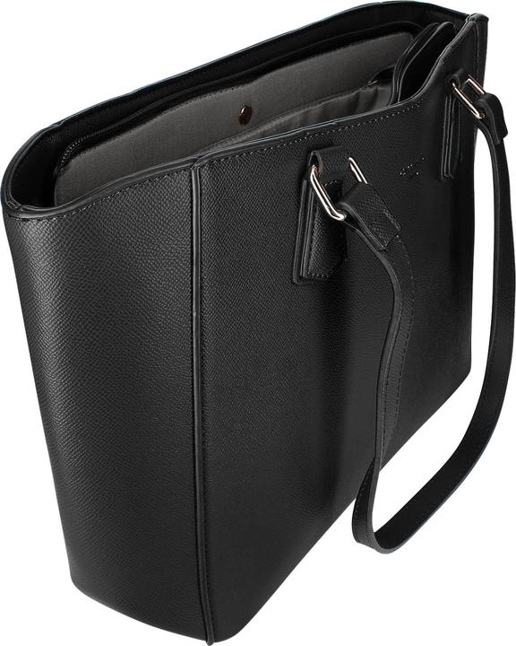 Produktbild Gallantry Schwarze Cabas-Handtasche aus Kunstleder (5 l)