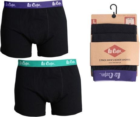 Produktbild Lee Cooper Herren Boxershorts Duobox Schwarz (L)