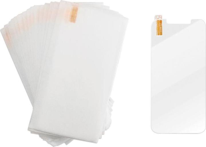 Actual product image Wozinsky 9H tempered glass screen protector film iPhone 12 mini - 50 pcs multipack (50 Piece, Apple iPhone 12 mini)