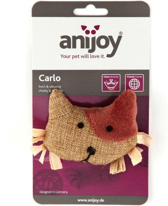 Produktbild Anijoy Katzen-Spielzeug Carlo (Plüschspielzeug Katze)