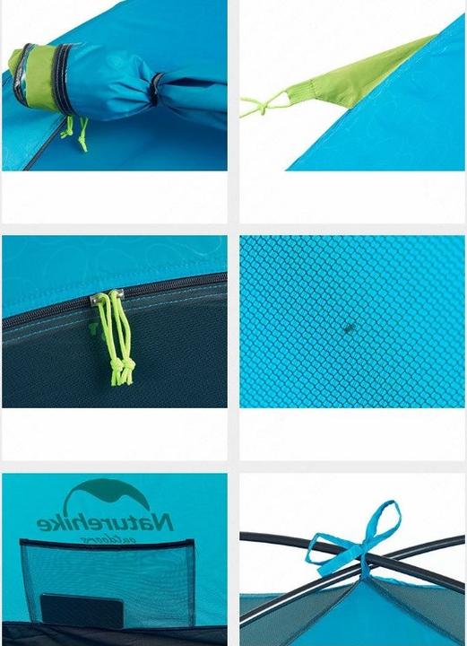Immagine prodotto Naturehike Namiot Serie P 3 UV NH18Z033-P-Verde bosco (2.30 kg, 3 persone)