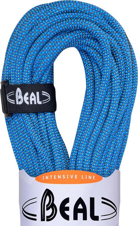 Actual product image Beal Climbing Rope Stinger III Unicore Dry Cover 9.4mm Blue 80m (80 m)