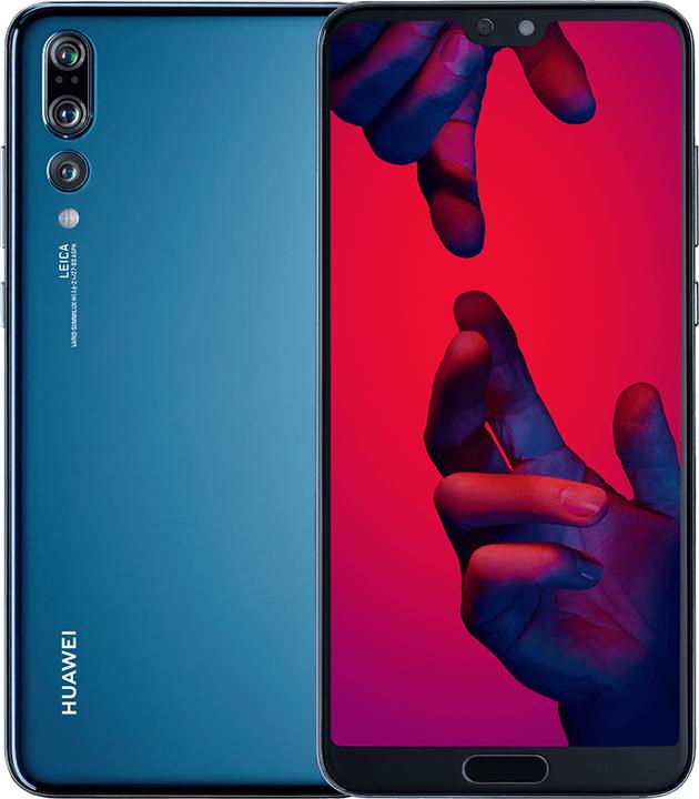 Produktbild Huawei P20 Pro (128 GB, Midnight Blue, 6.10", Dual SIM, 40 Mpx, 4G)