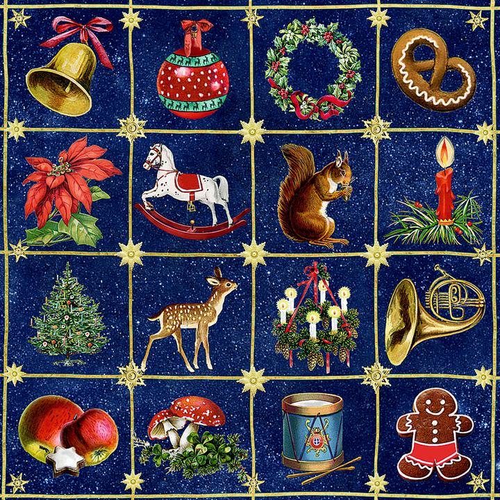 Produktbild Nostalgisches Weihnachtsbingo