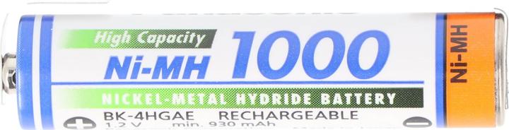 Produktbild Panasonic Akku BK-4HGAE Micro AAA HR-4U mit Lötfahne U-Form (AAA, 1000 mAh)