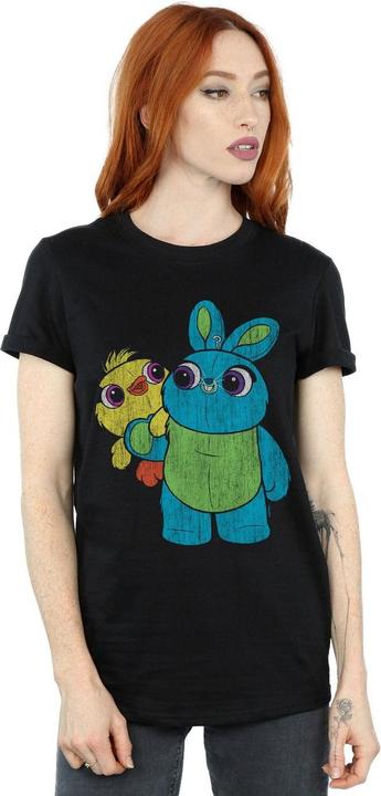 Produktbild Disney Toy Story 4 Ducky And Bunny Distressed Pose TShirt (4XL)