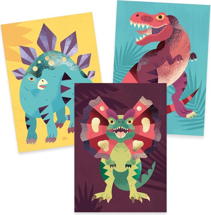 Actual product image Djeco Jurassic slide images