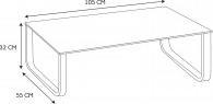 Produktbild Home Deco Factory Couchtisch aus Marmorglas weiss