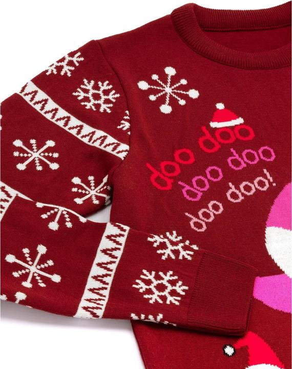 Immagine prodotto Pinkfong Maglia natalizia da donna/ragazzo Mamma Squalo (XL)
