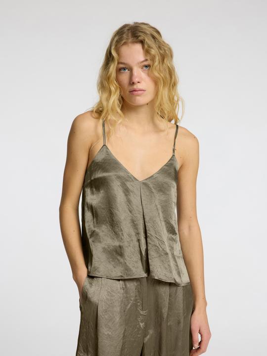 Image du produit Selected Femme V-Ausschnitt Spaghettiträger-Top (42)