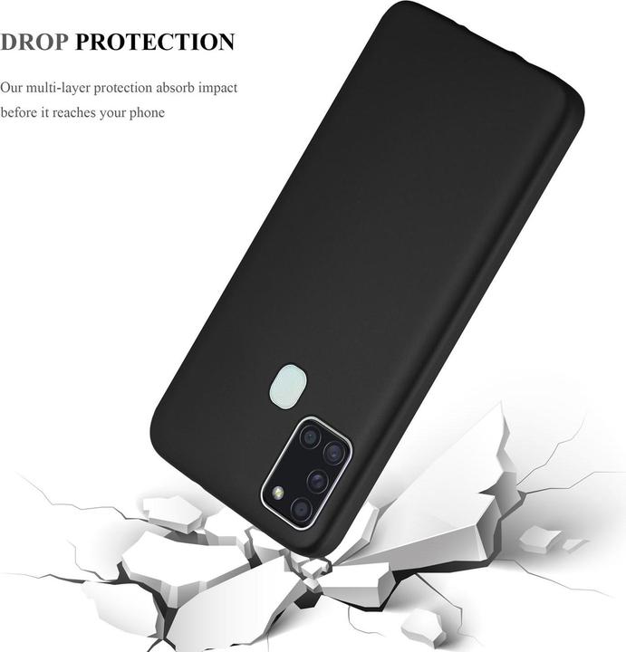 Image du produit Cadorabo Couverture métallique mate TPU (Samsung Galaxy A21s)