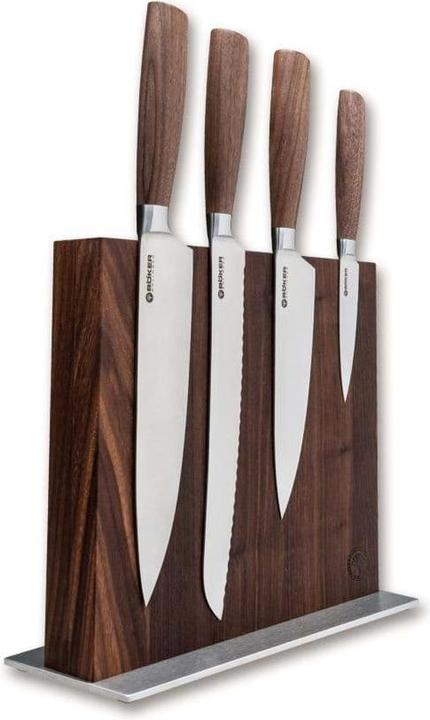 Image du produit Böker Core Walnut Set Style avec bloc à couteaux 5 pièces