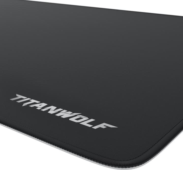 Produktbild Titanwolf Gaming Mauspad, XXL Speed Gaming Mausmatte / Extragrosse Fläche von 900 x 400mm, Logo (Wide)
