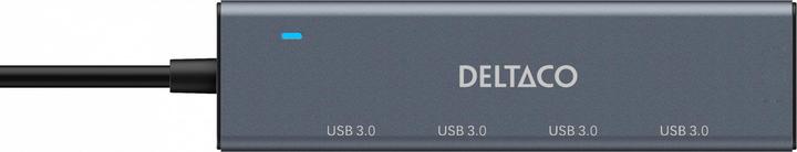 Produktbild Deltaco UH-738 USB-A Hub, 4 ports (USB-C, 4 Ports)