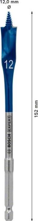 Image du produit Bosch Professional Zubehör Mèche à fraiser plate EXPERT Self Cut Speed, 12 x 152 mm (12 millimètres)
