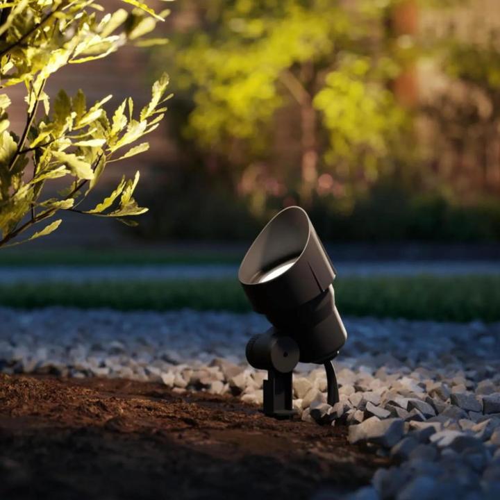 Immagine prodotto Philips Spot da esterno a bassa tensione 6W Extension 2700K nero (600 lm, IP44)