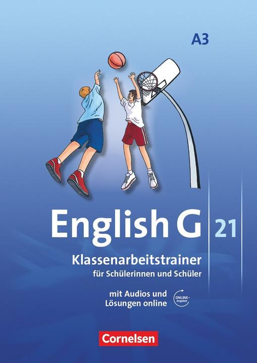 Produktbild English G 21. Ausgabe A3. Klassenarbeitstrainer (Englisch, Senta/Keller, timo, Schweitzer, Bärbel/Friedrich, 2009)