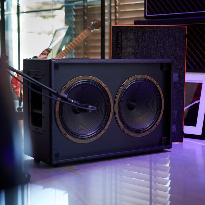 Immagine prodotto Palmer Audio CAB 212 X GBK - Cassa acustica per chitarra con Celestion Greenback 2 x 12, Closed-Back (Chitarra)