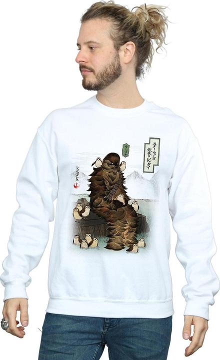 Produktbild Star Wars The Last Jedi Japanese Chewbacca Porgs Sweatshirt (M)