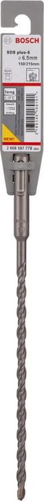 Produktbild Bosch Professional Zubehör Hammerbohrer SDS plus-5, 6,5 x 150 x 215 mm (6.5 mm)