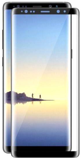Actual product image Devia 3D Curved Tempered Glass Seamless Full Screen Protector Samsung Galaxy note8 black (1 Piece, Samsung Galaxy Note 8)