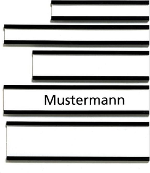 Actual product image Franken Name Plate magnetic (10 x)