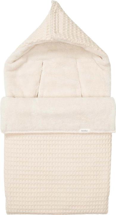 Productafbeelding Koeka Voetenzak 0+ 3/5 punten pluche Oslo naturel