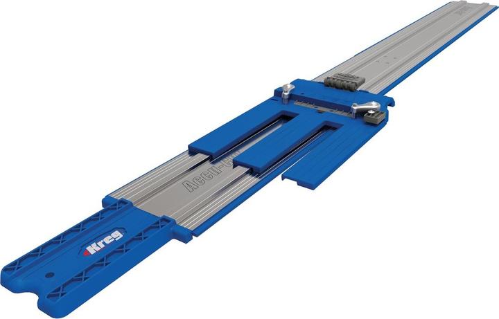 Productafbeelding Kreg Geleiderail Akku-Cut voor handcirkelzagen ( KMA2700 ) met aanslag, schaalverdeling en precisieslede (122 cm)