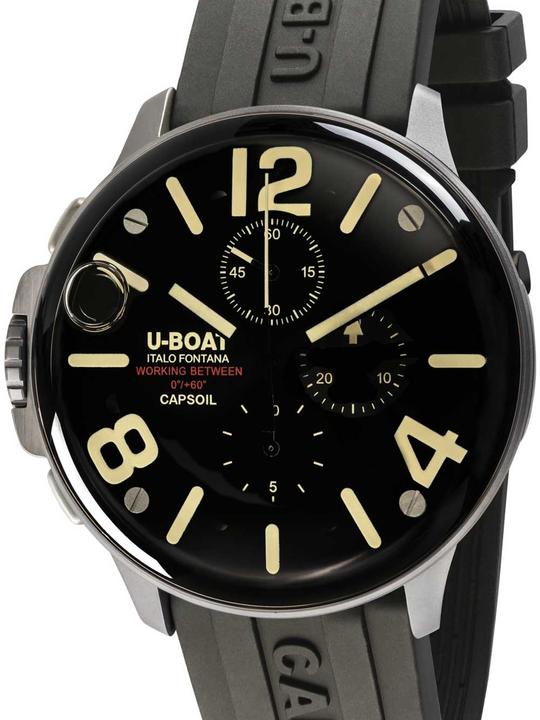 Immagine prodotto U-Boat 8111/D Capsoil Chrono SS 45mm 10ATM (Cronografo, 45 mm)