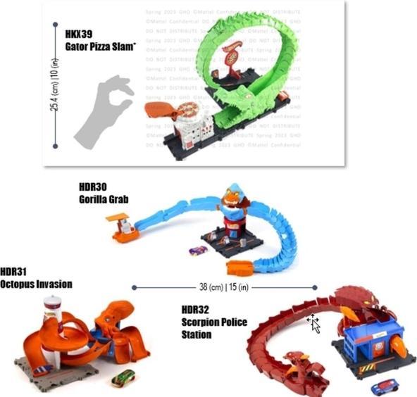 Produktbild Hot Wheels City Nemesis Lab (1 Stück - assortiert)
