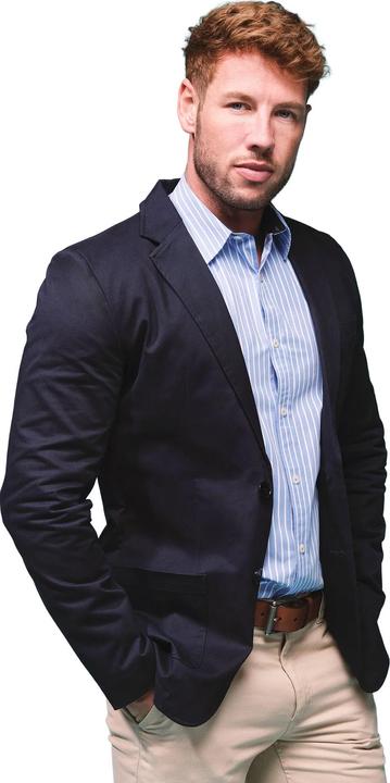 Actual product image Raging Bull Mens Plain Casual Blazer (XL)