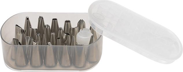 Produktbild Patisse Spritztüllen Set Russisch Edelstahl 3-teilig (Spritztüllen)