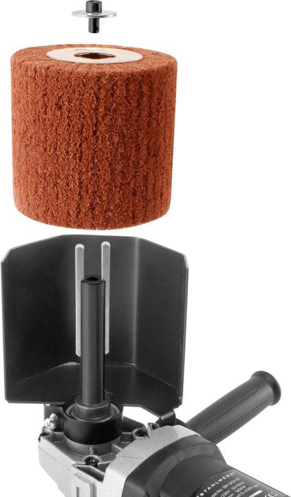 Immagine prodotto Stahlwerk SM-1500 ST satinatrice con potenza di 1.500 W e 600 - 3.200 giri/min. (Smerigliatrice a rulli, 1500 W)