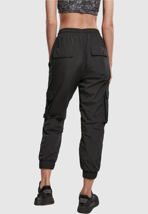 Produktbild Urban Classics Ladies High Waist Crinkle Nylon Cargo Pants (5XL)