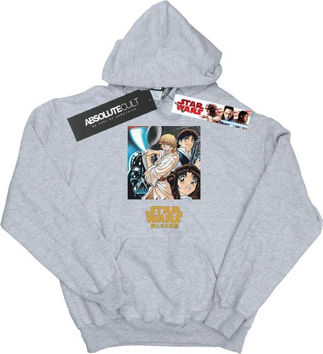 Produktbild Star Wars Anime Poster Kapuzenpullover (XXL)