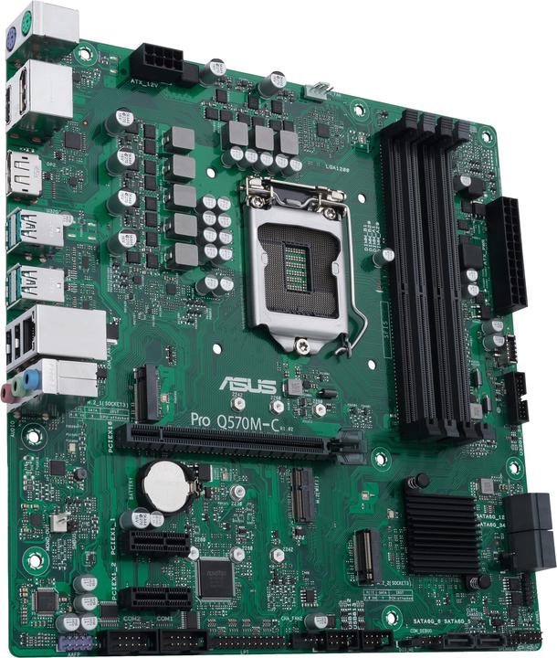 Productafbeelding ASUS Pro Q570M-C/CSM (LGA 1200, Intel Q570, mATX)