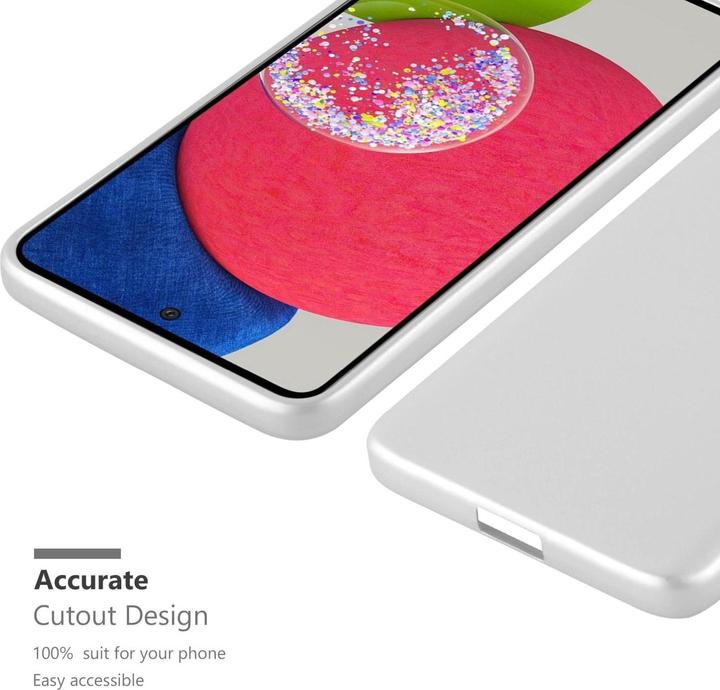 Productafbeelding Cadorabo TPU Matte Metallic Hoes (Samsung Galaxy A52, Samsung Galaxy A52s 5G, Samsung Galaxy A52 5G)