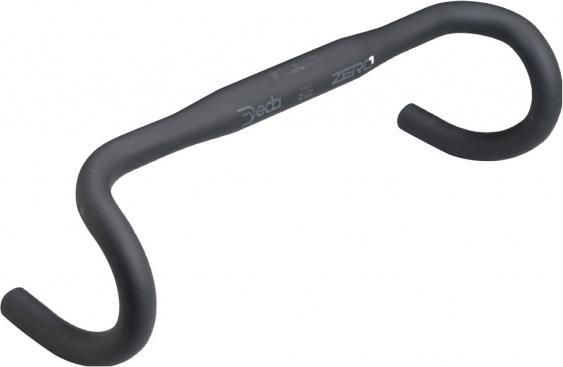 Actual product image Deda Elementi ZERO1 RHM Handlebar, Black on Black (BOB), Alloy 6061 (40 cm)