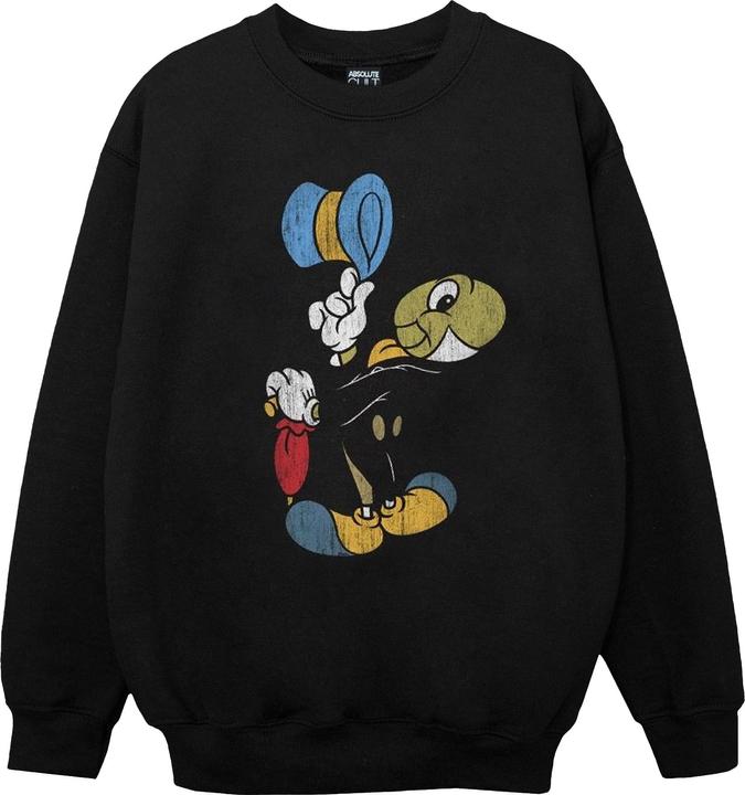 Produktbild Disney Pinocchio Jiminy Cricket Sweatshirt Mädchen (140, 146)