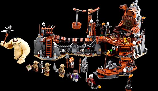Produktbild LEGO The Hobbit Höhle des Goblin Königs (79010, LEGO Lord of the Rings)