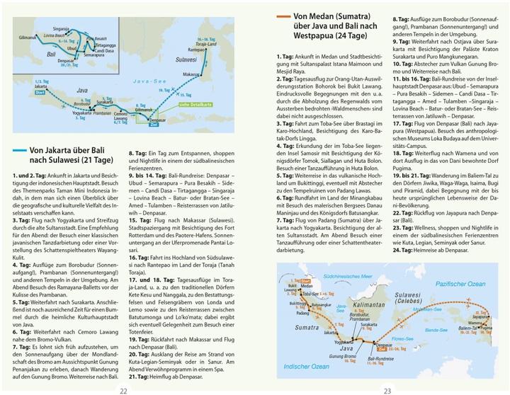 Actual product image Reise-Handbuch Reiseführer Indonesien (German, Roland Music, 2022)
